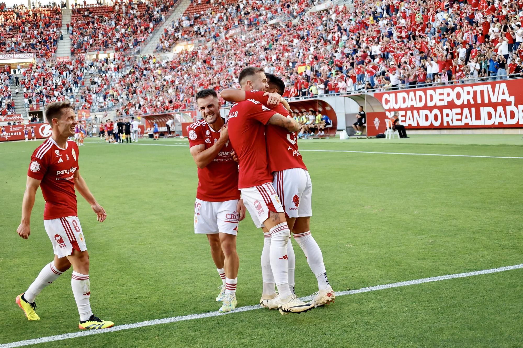 Las imágenes del Real Murcia - Mérida