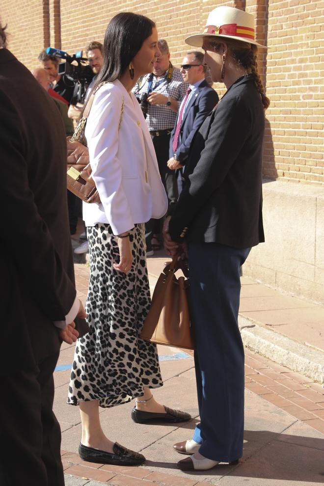 Victoria Federica con la infanta Elena en la Feria de San Isidro