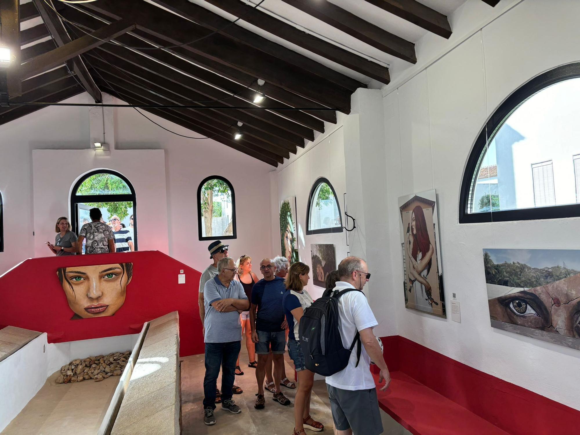 El lavadero de 1954 de la Xara, convertido en espacio de arte