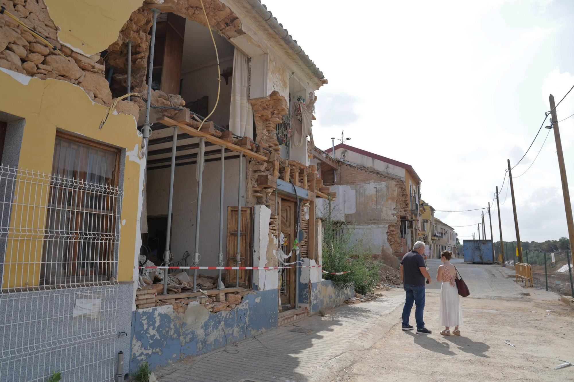 La calle Almassereta de Picanya nueve meses después