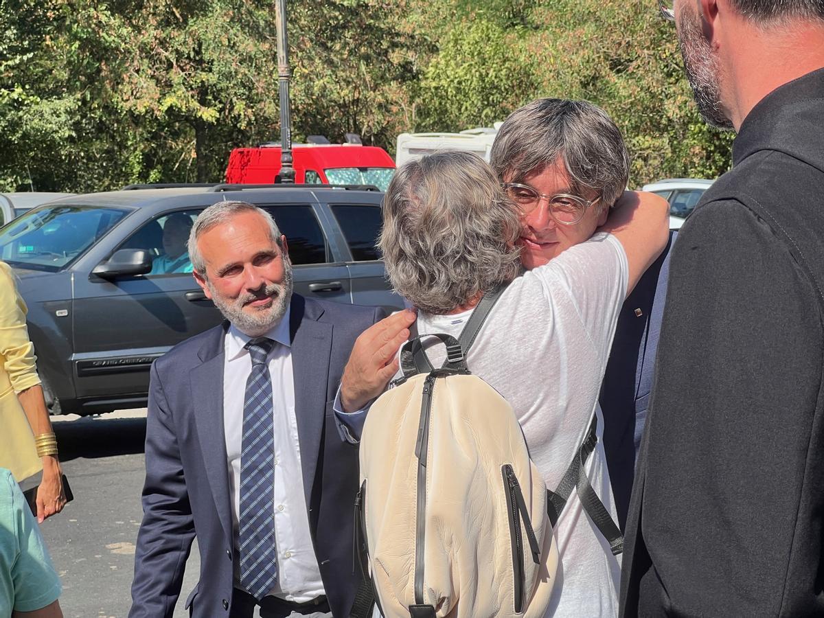 Puigdemont participa amb Aragonès, Torra, Montilla i Pujol en l’homenatge a Pau Casals a la Catalunya Nord