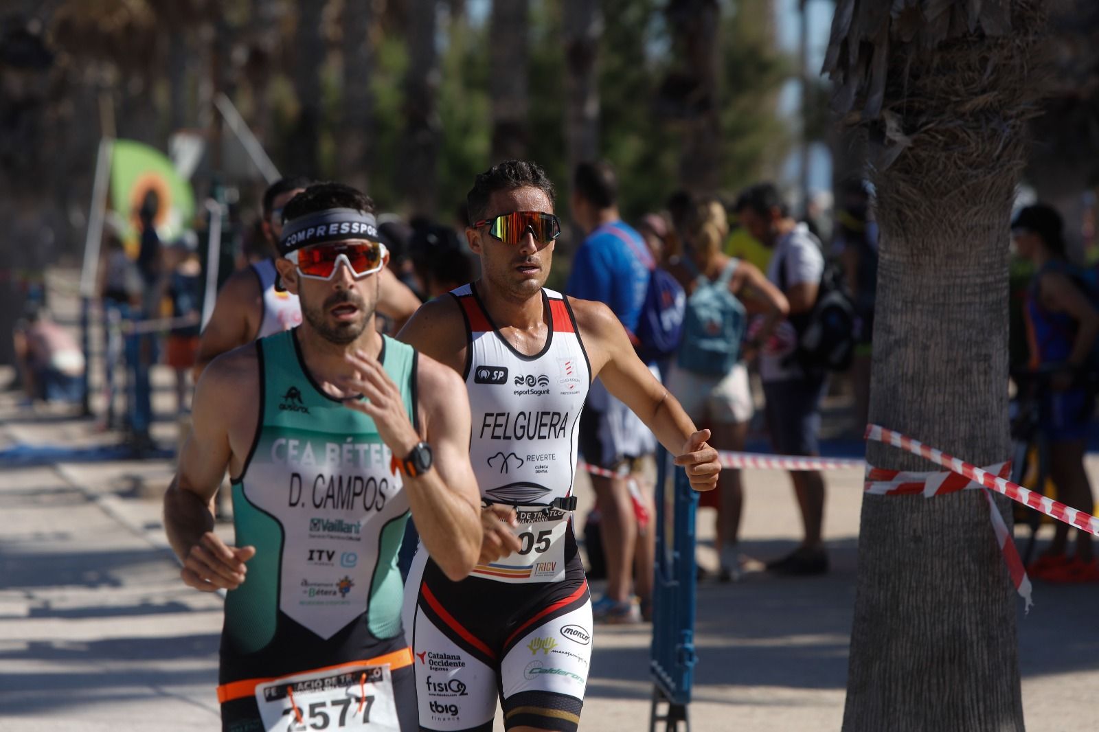 El Triatlón Playa de la Malvarrosa, en imágenes