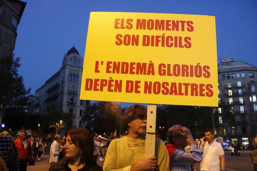 Concentració a Barcelona contra l'empresonament
