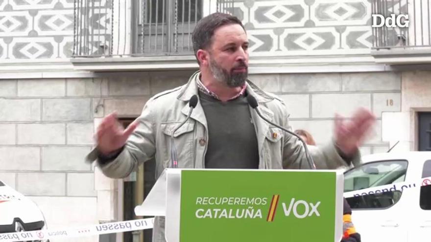 Abascal diu a Figueres que són &quot;víctimes de l&#039;odi&quot;