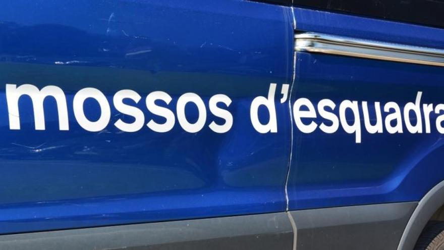 Un vehículo de los Mossos d&#039;Esquadra.