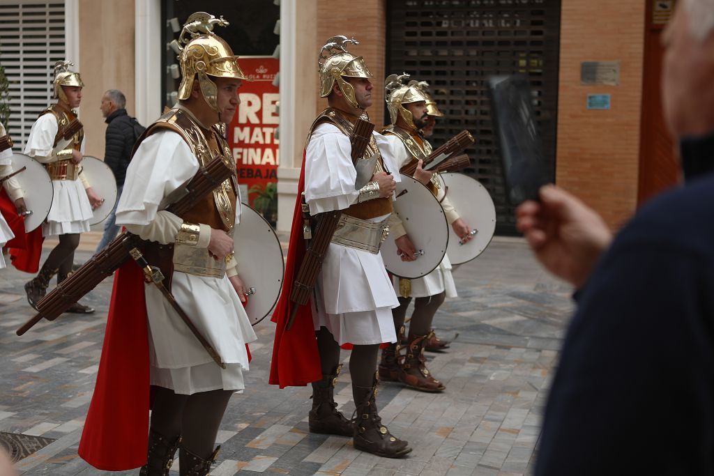 Soldados de Roma pasean por las calles de Cartagena