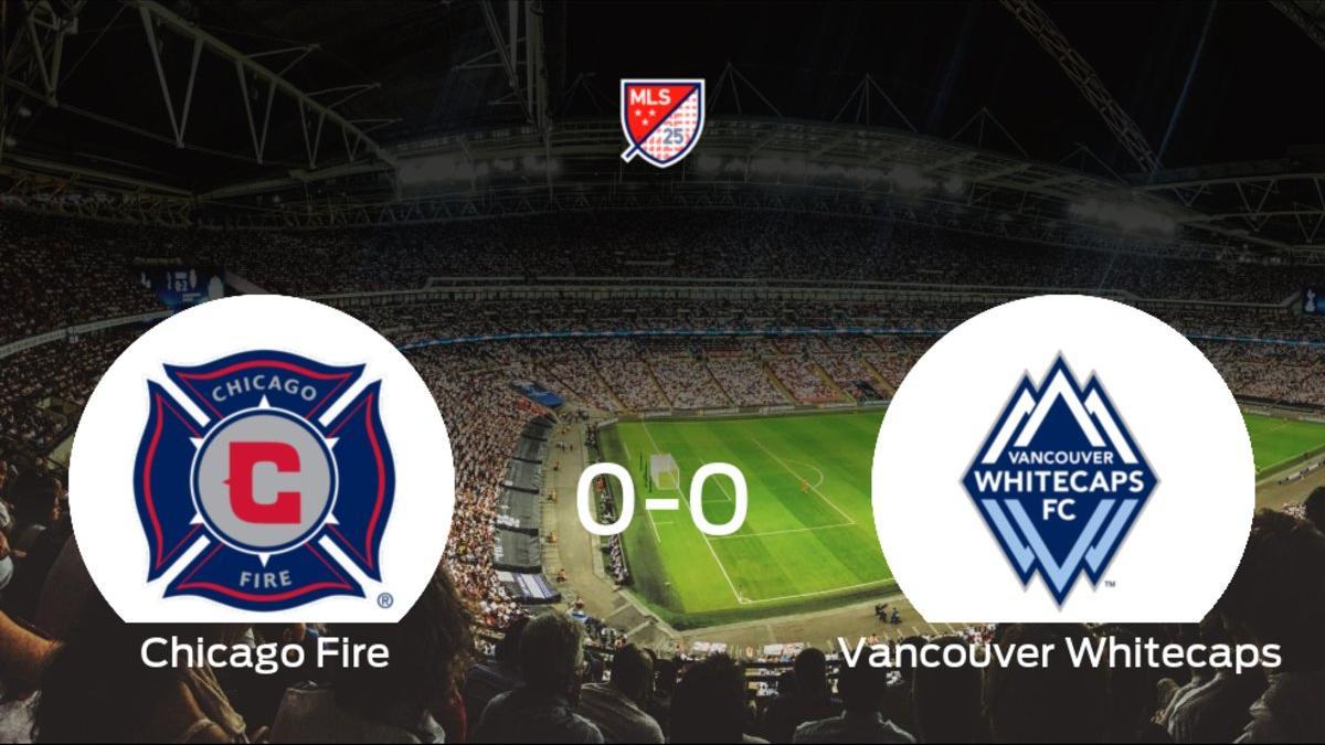 El Chicago Fire y el Vancouver Whitecaps se reparten los puntos en el SeatGeek Stadium (0-0)