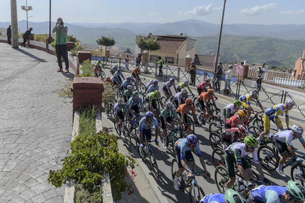 Imagen de la primera etapa de la Vuelta a Andalucía Ruta del Sol 2025.