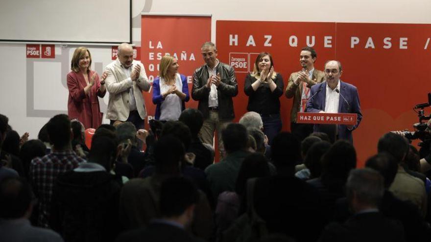 El PSOE respira al volver a ganar en Aragón