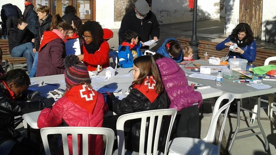 Una de les activitats que organitza la Creu Roja a la comarca