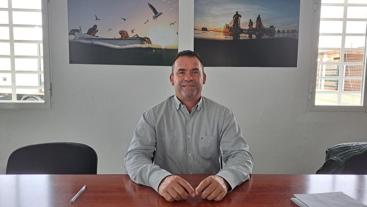 José Blaya, en su despacho durante la entrevista con La Opinión