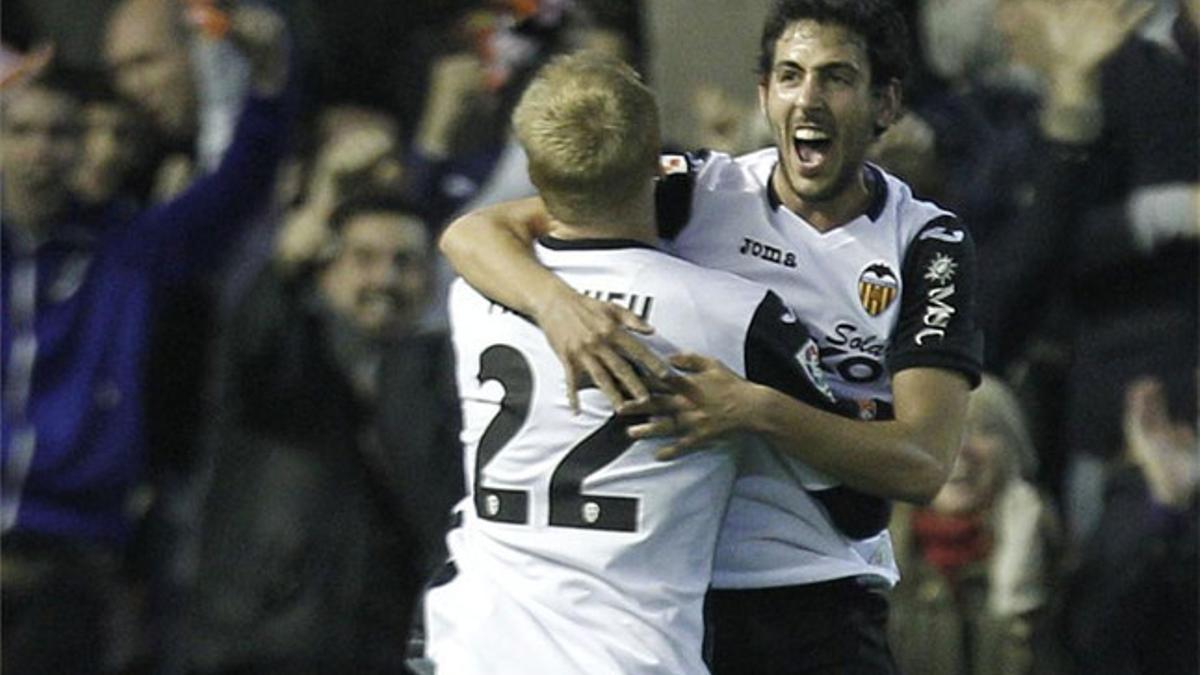 Parejo y Mathieu, en una imagen del pasado diciembre