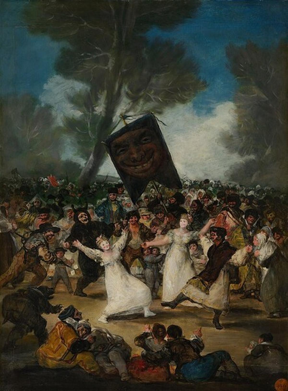 'El entierro de la sardina', el cuadro de Goya