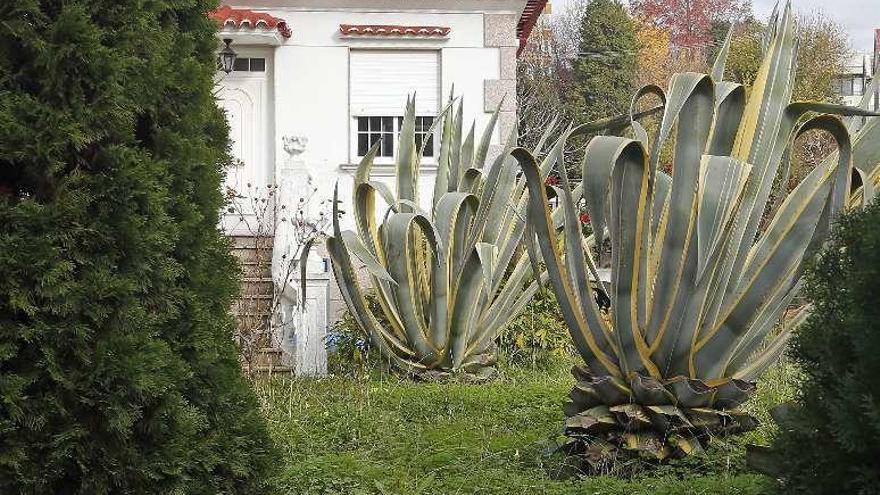 La vivienda del anciano está en el barrio de A Salgueira. // M.G. Brea