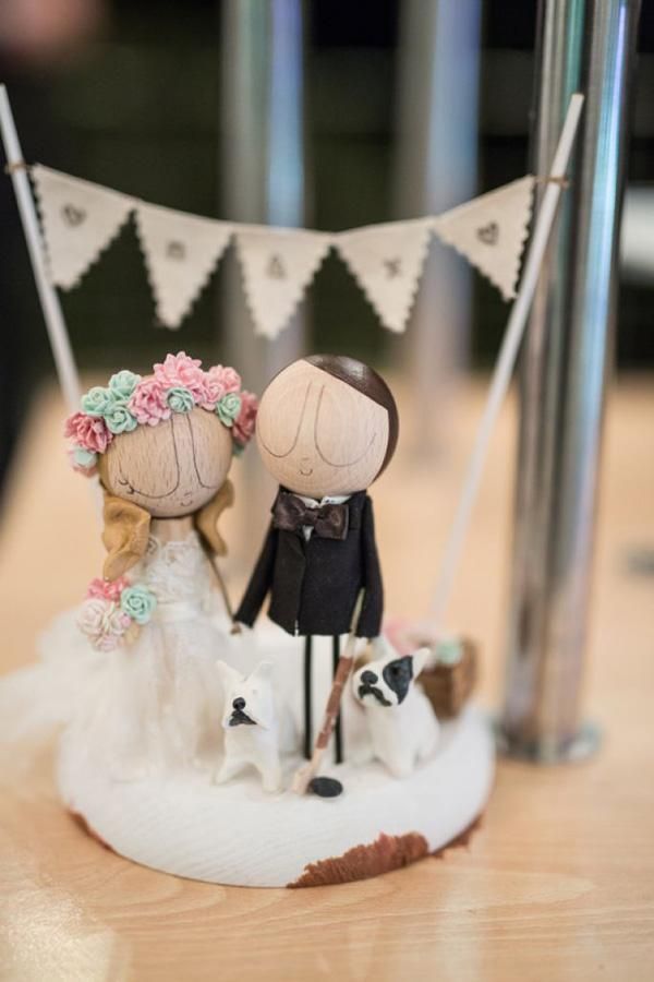 Decoración boda: imagen de los novios