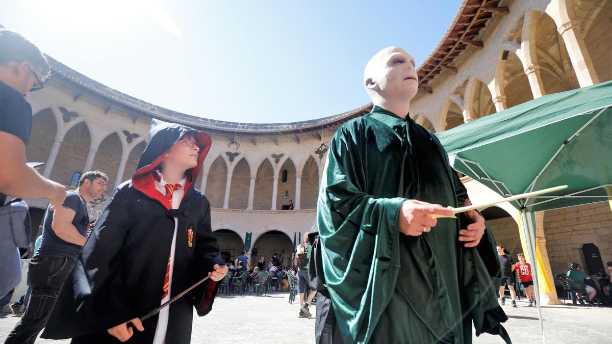 La AACF ya organizó un evento de 'Harry Potter' en el castillo de Bellver.