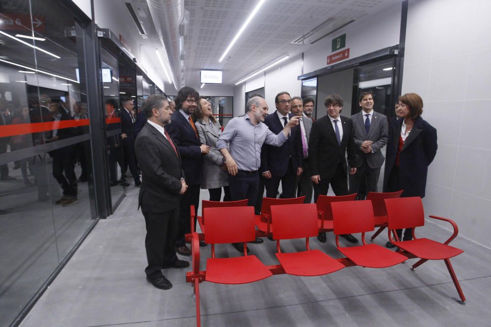 Inauguració de la nova estació d'autobusos de Girona