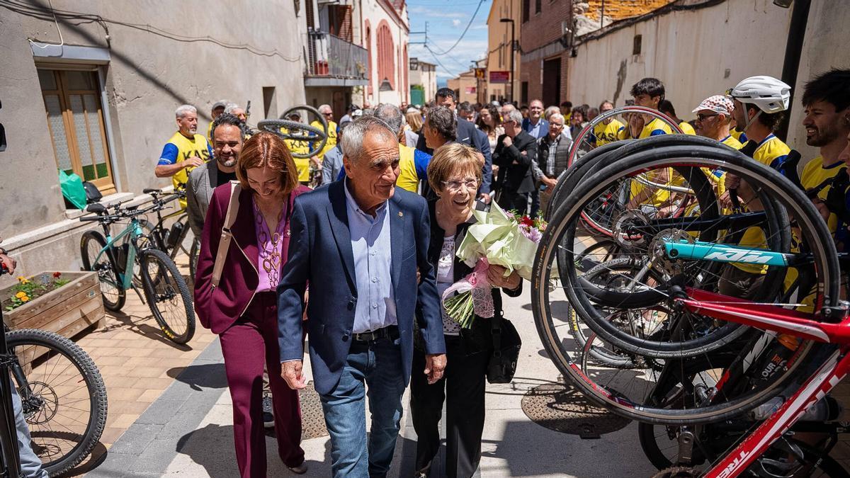 Les millors fotos de l'homenatge a Josep Pesarrodona a Sant Salvador