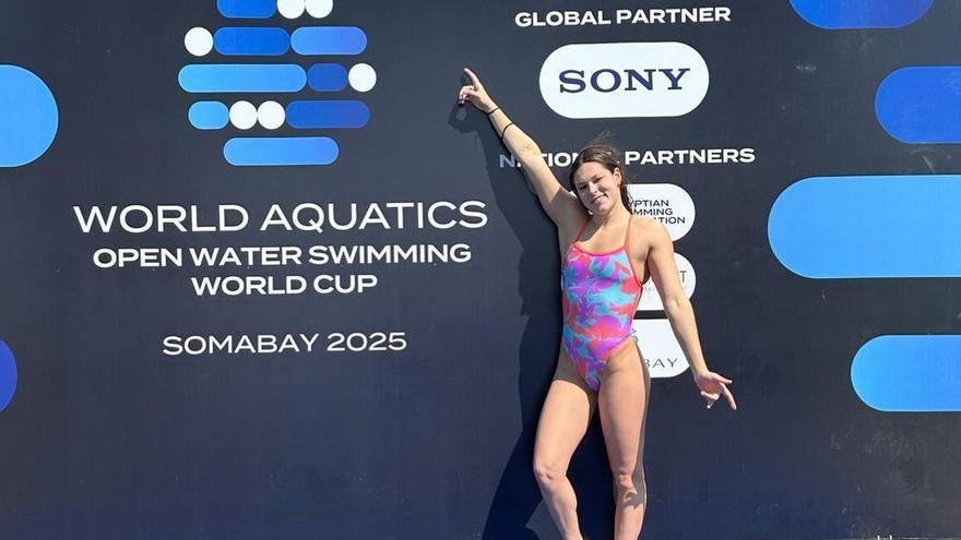 Ángela Martínez arranca su asalto a la Copa del Mundo de Aguas Abiertas como subcampeona