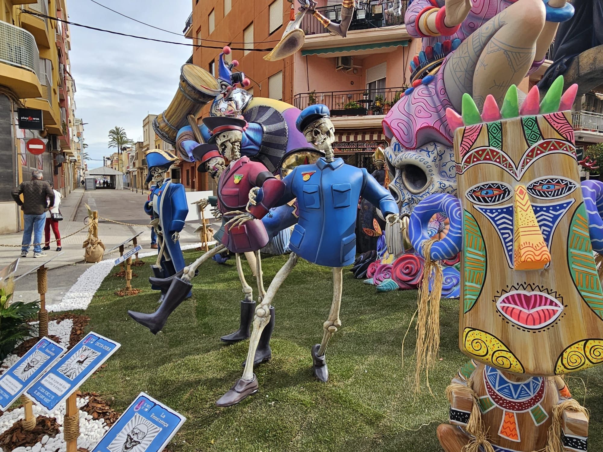 Así es "Voodoo", la mejor falla de Carcaixent