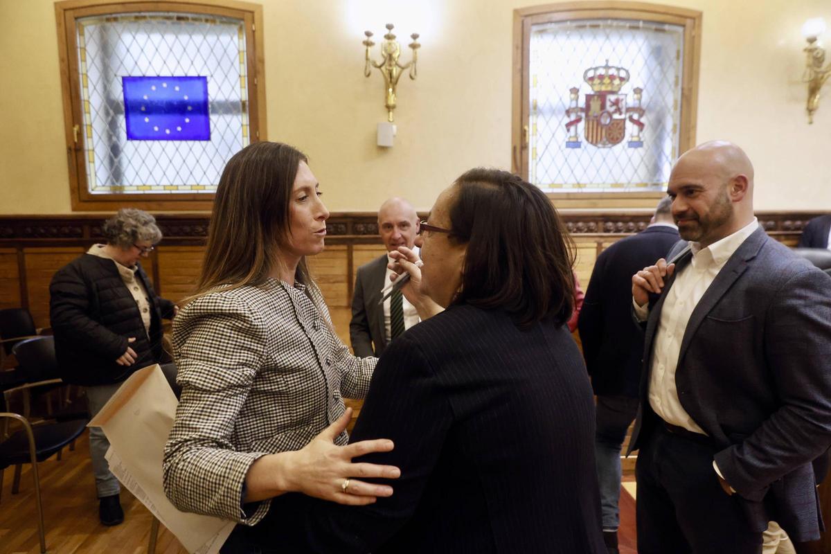 La despedida de la socialista Natalia González, en imágenes