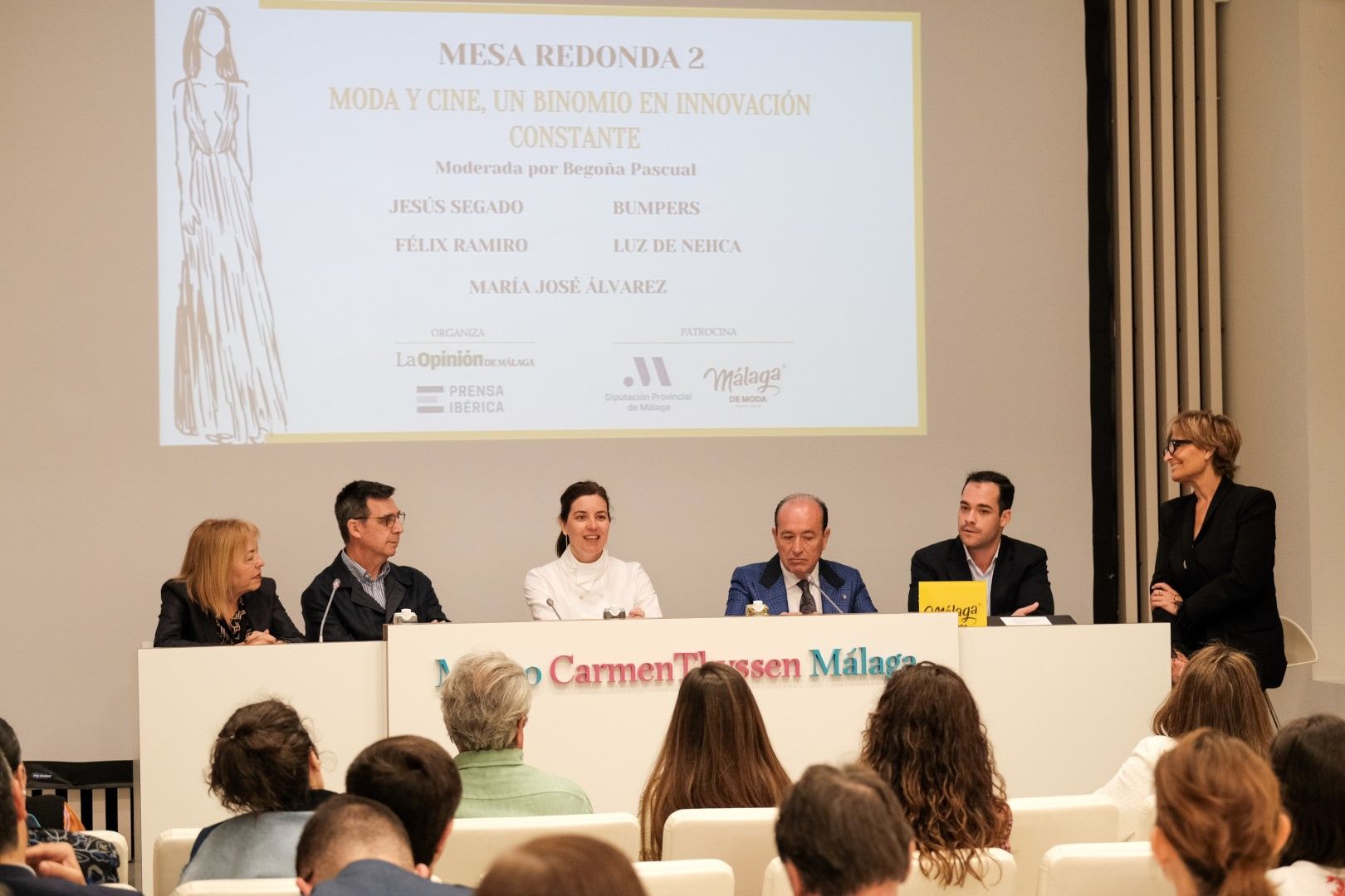 La moda malagueña se reúne en el evento 'Málaga se viste de cine'