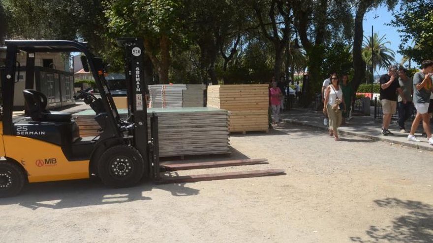 Cambados se engalana para celebrar el 70 aniversario de la Festa do Albariño