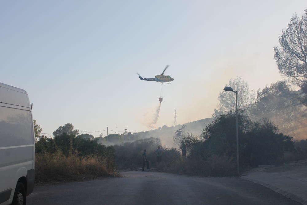 Incendio en Peñíscola