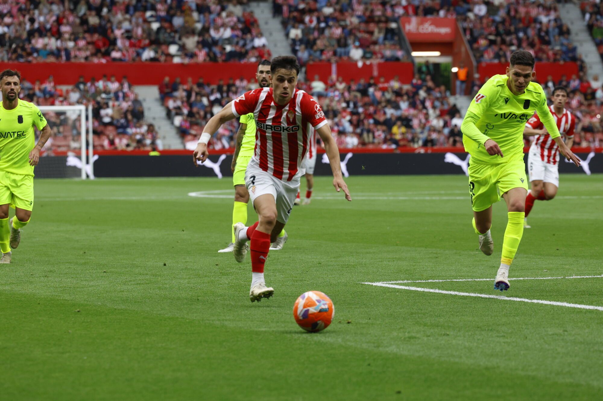 Así fue el partido entre el Sporting y el Cartagena
