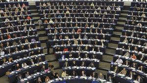 Sesión de la Eurocámara en Estrasburgo.