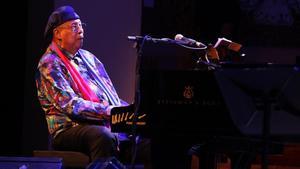 Chucho Valdés, en su última actuación en el Palau de la Música Catalana. 