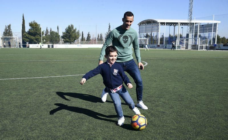 Miguel Linares visita Fuentes de Ebro