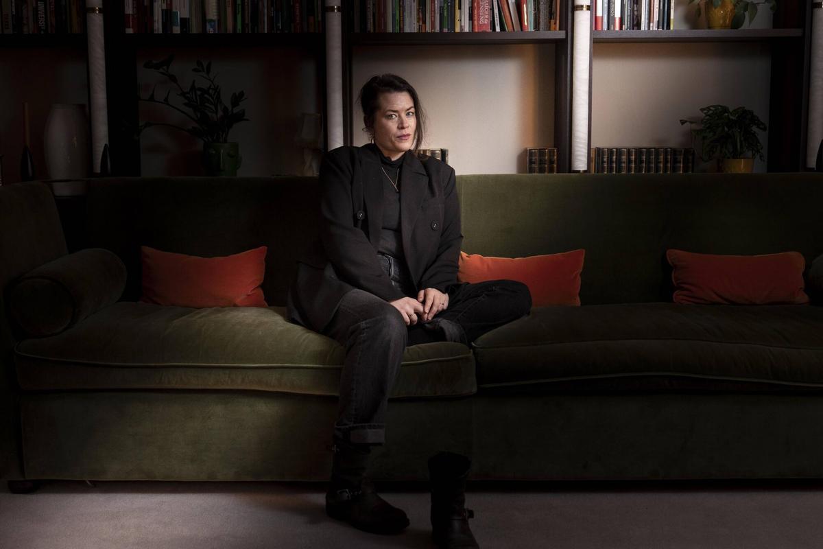 Liv Strömquist, retratada en Barcelona.