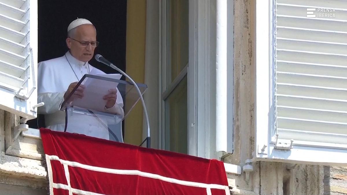 El papa León XIV pide soluciones de paz y justicia ante la "alarmante situación" en Ceuta.