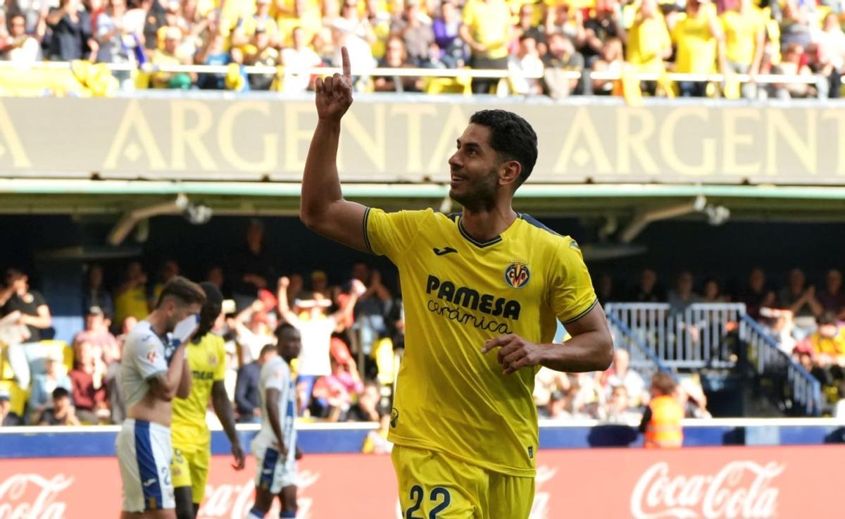 Ayoze Pérez marcó dos goles con el Villarreal ante el Leganés.