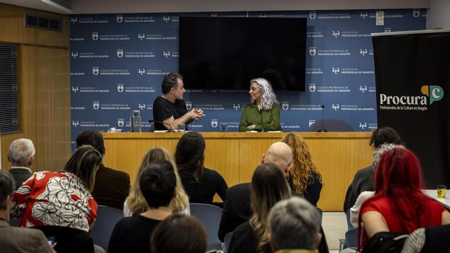 Jazmín Beirak presenta en Zaragoza el Plan de Derechos Culturales del ministerio