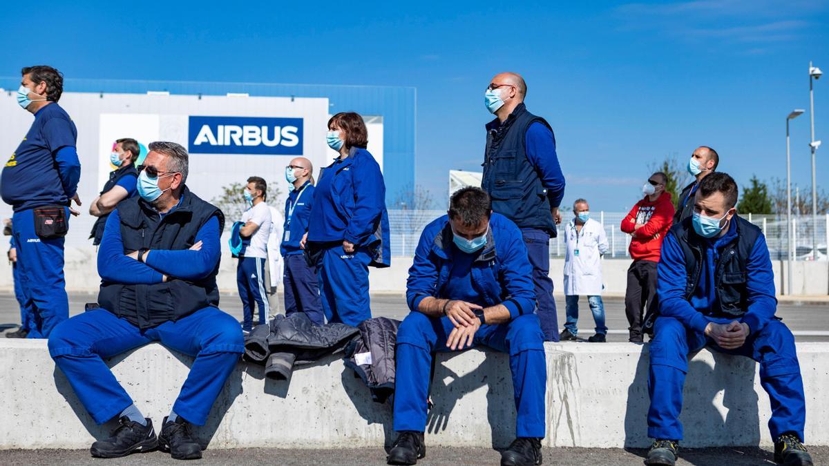 Trabajadores de Airbus, en asamblea