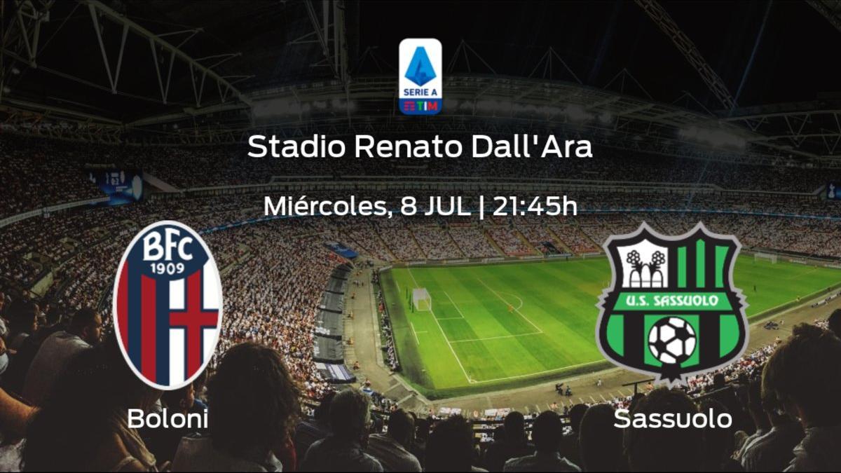 Previa del encuentro de la jornada 31: Bolonia - Sassuolo