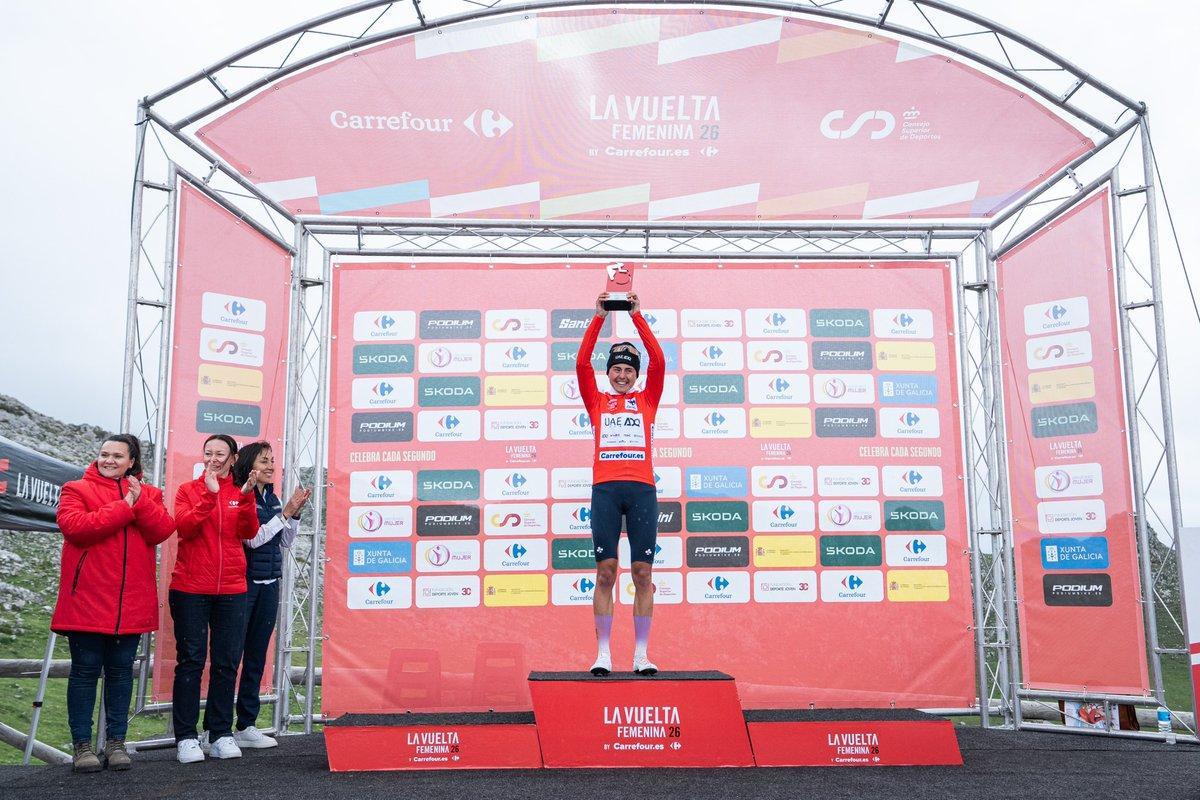 Paula Blasi, hace dos años era atleta y hoy gana la Vuelta