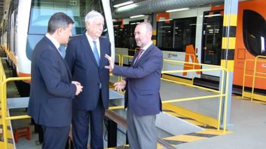 FGV centraliza el mantenimiento de los trenes en los talleres de  El Campello