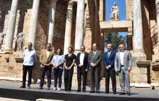 La escena del Teatro Romano de Mérida ganará protagonismo con una nueva iluminación