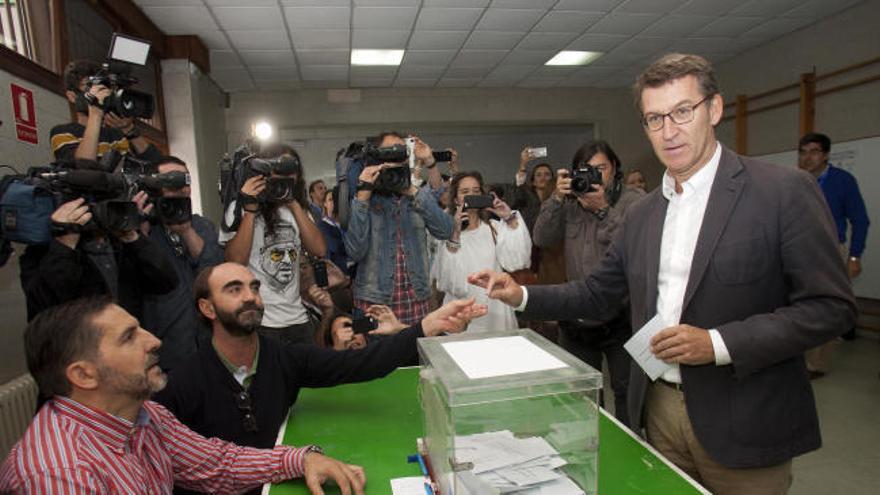 Nuñéz Feijóo: "Hoy toca decidir la Galicia que queremos"