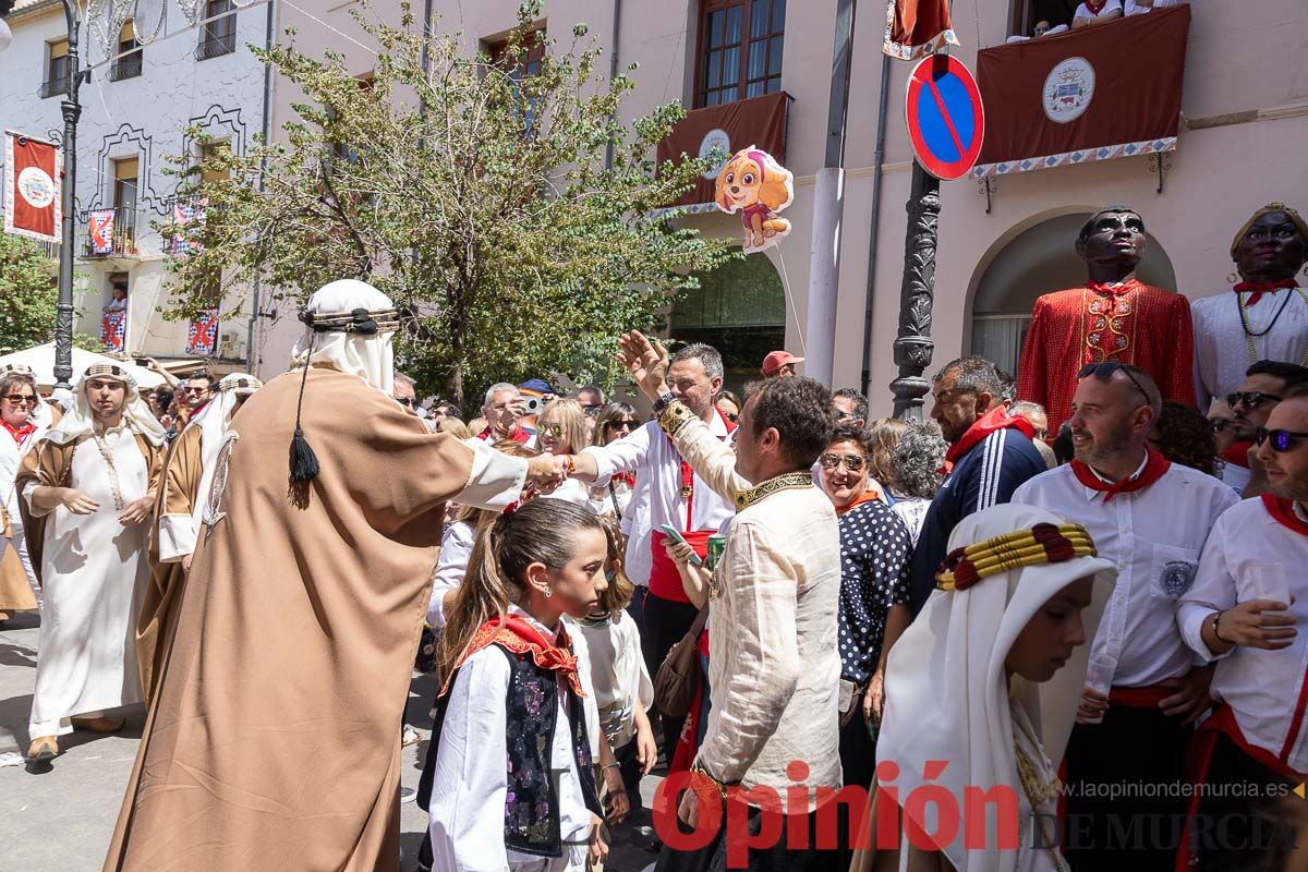 Moros y Cristianos en la mañana del dos de mayo en Caravaca