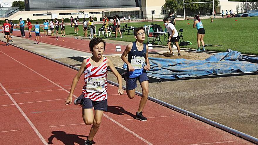 El montuirer Joan Barceló venció en los 500 metros.