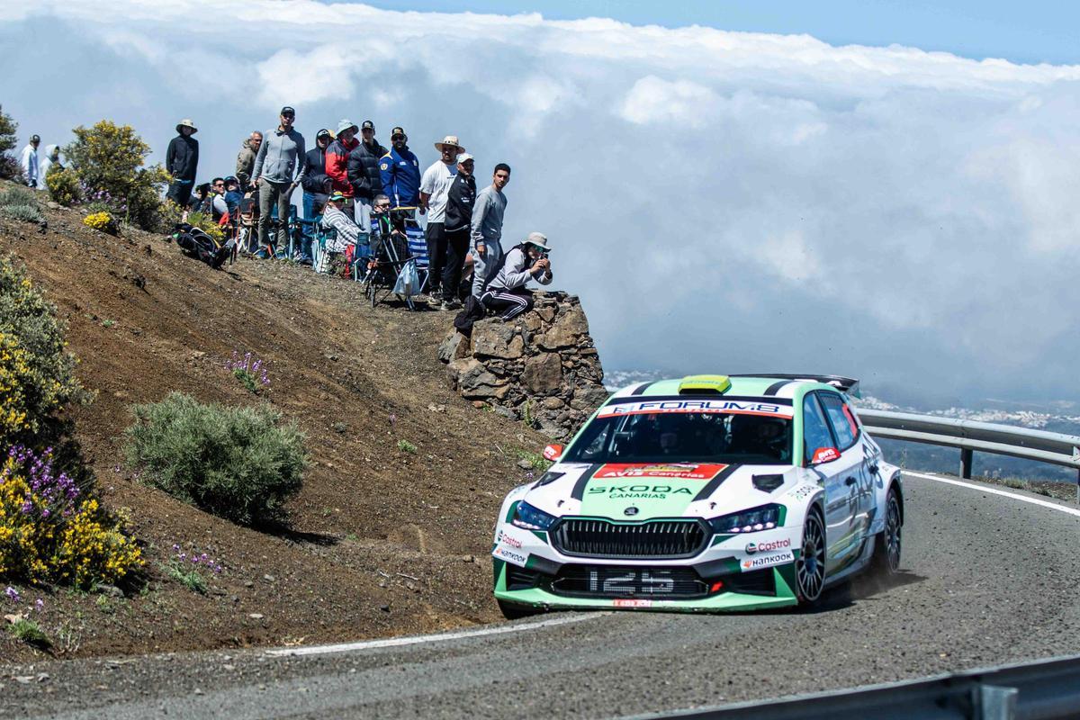 La segunda jornada del Rally Islas Canarias 2026, en imágenes
