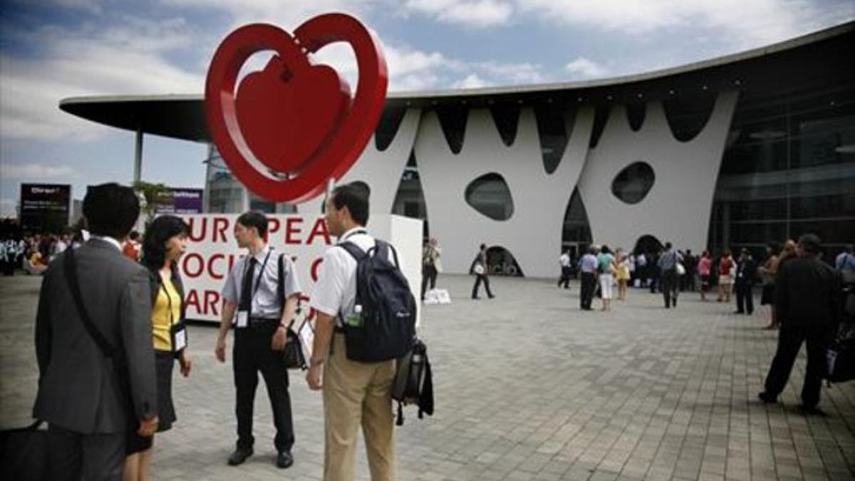 Un congreso de cardiología.