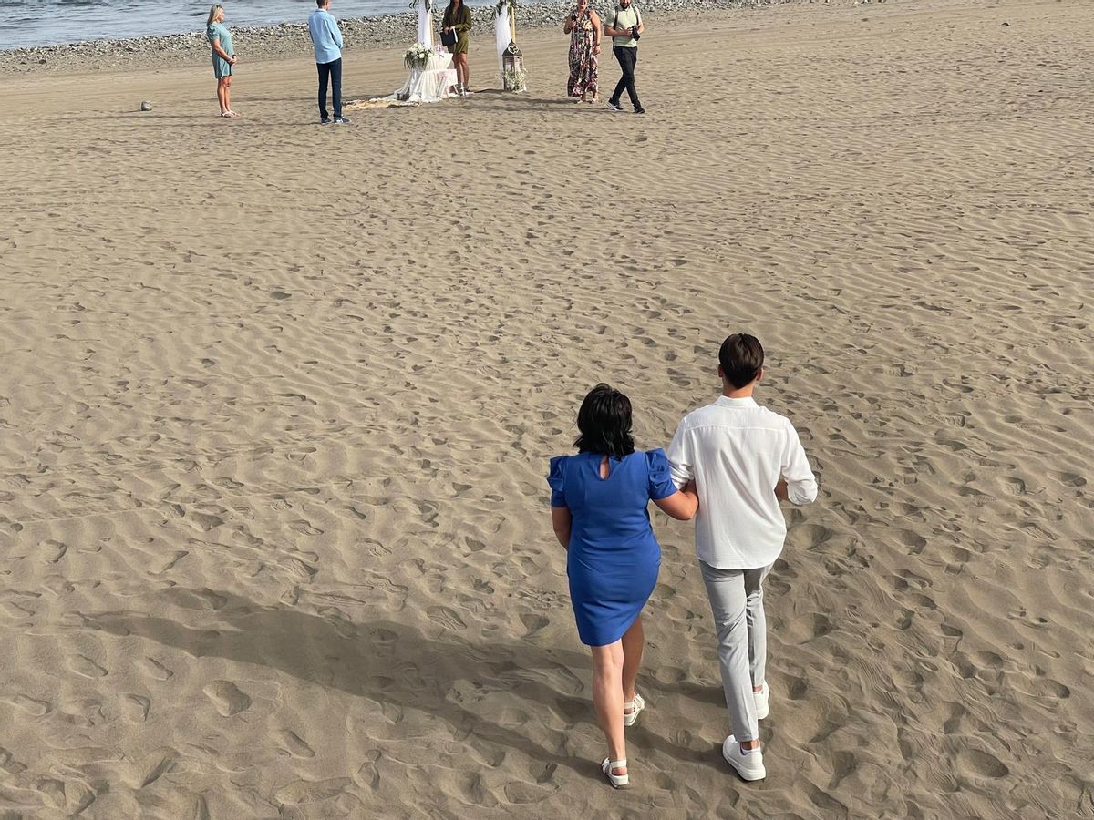 Boda minimalista en Las Burras: menos es más