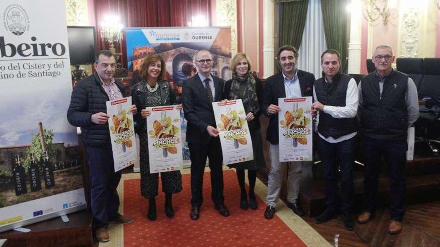 Un momento de la presentación de la nueva edición de Sabores de Ourense. // Iñaki Osorio