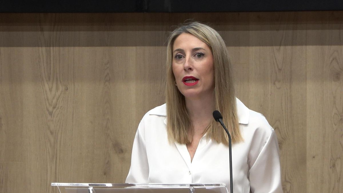 La presidenta extremeña, María Guardiola
