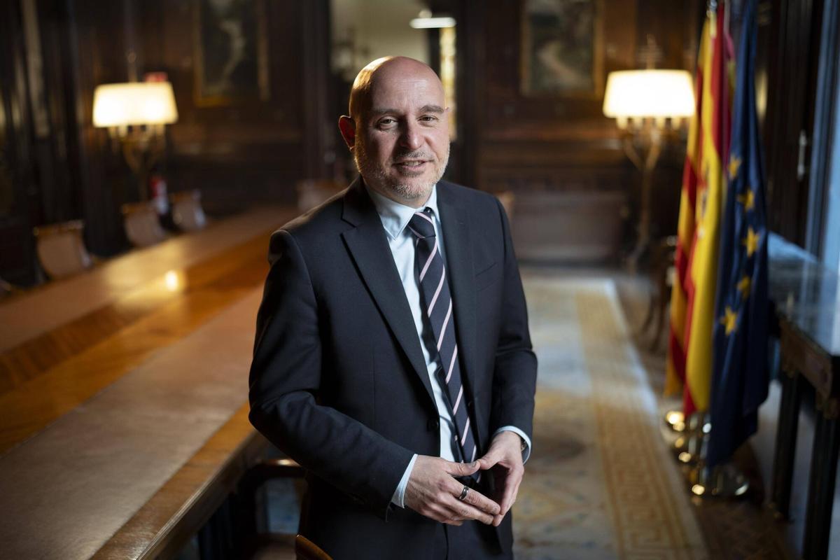 El delegado del Gobierno en Catalunya, Carlos Prieto.